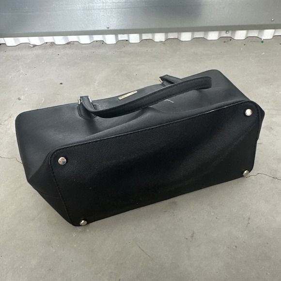 Kate Spade Black Shoulder Bag Purse Tote Classic - Picture 7 of 8